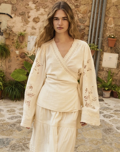 Winfrey Wrap Top - Sissel Edelbo